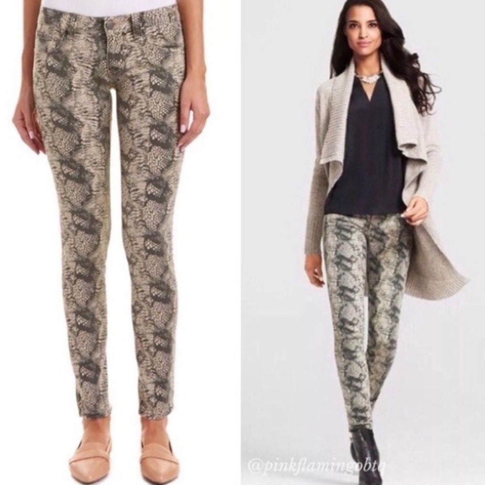 Snake Print Diamondback Jeans Cabi‎ 958